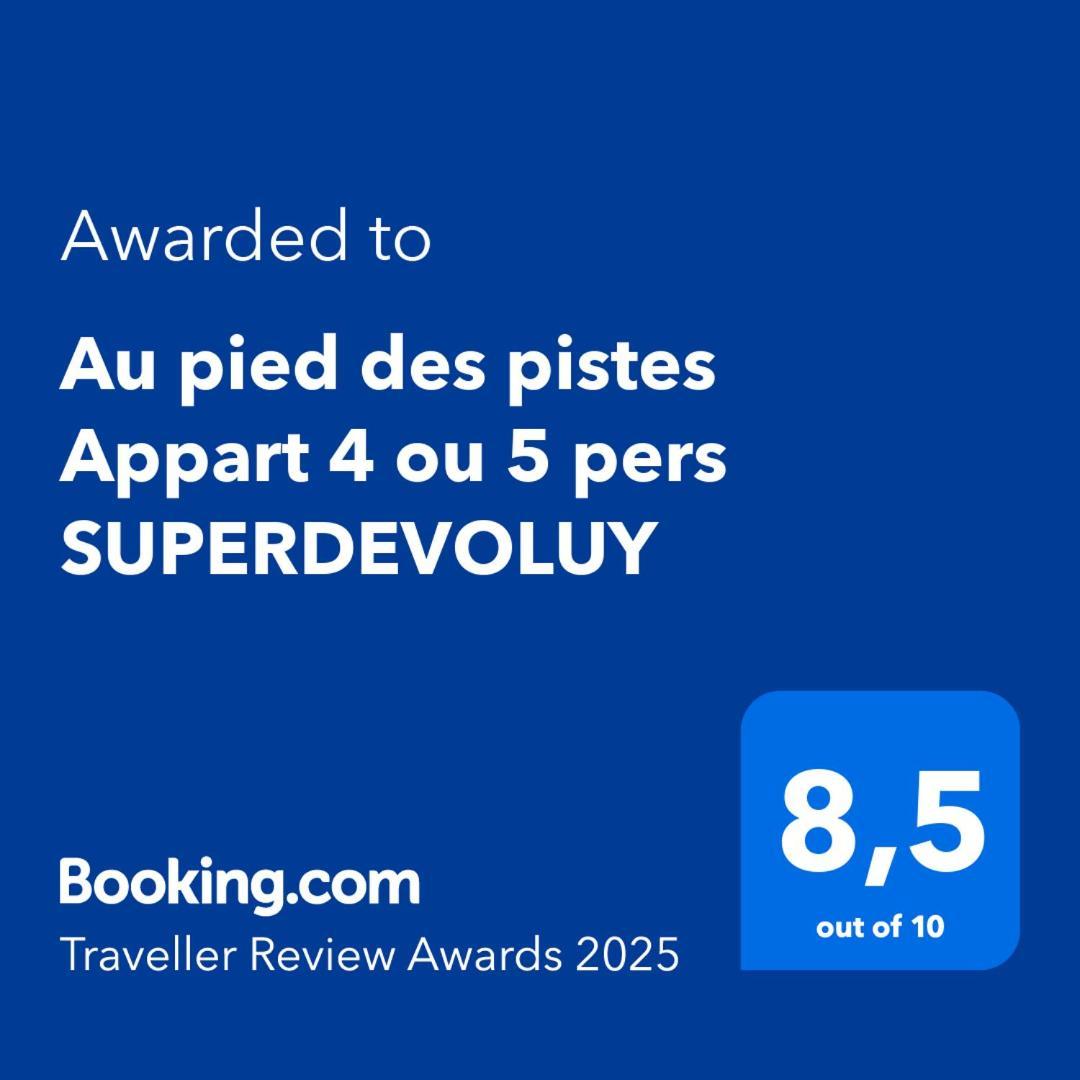 Au Pied Des Pistes Appart 4 Ou 5 Pers Superdevoluy Екстер'єр фото